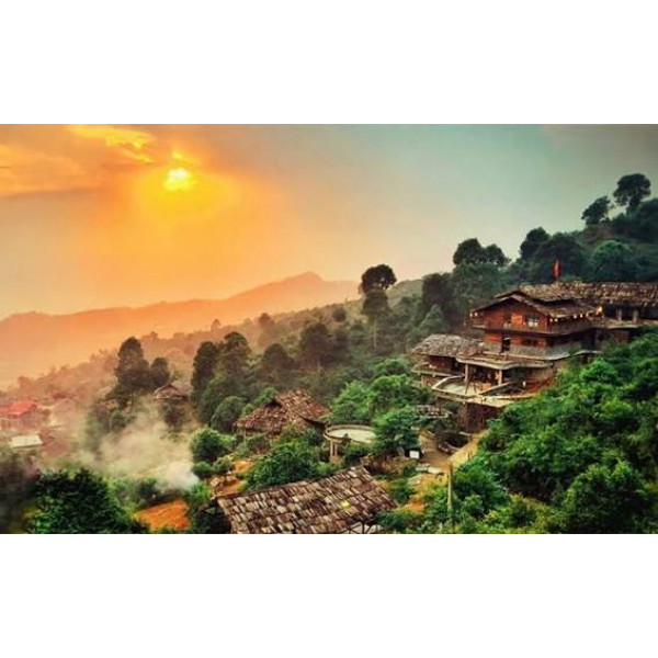 SUỐI GIÀNG – TUYỆT TÁC GIỮA MÂY NGÀN VÀ ĐIỆU HỒN SHAN TUYẾT VÙNG CAO
